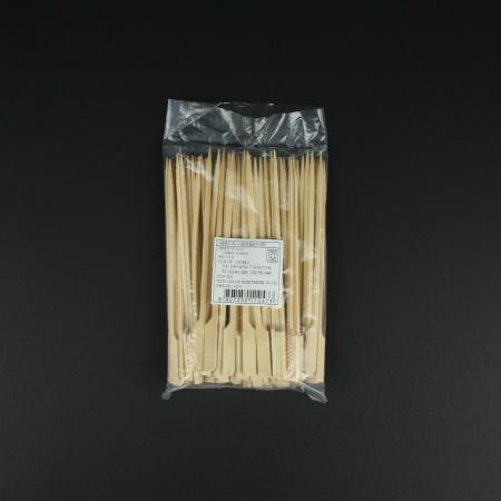 대관령- 손잡이 꼬지대 18cm 100개입 손잡이꼬지 꼬지 꼬치 업소용 대용량 나무꼬치 오뎅꼬치 분식점 일회용꼬치