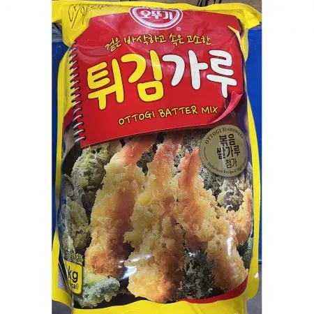 튀김가루(오뚜기 2K) 6개 식자재 업소용 대용량 제일제당 쇼켄 오뚜기 사조동아원 모두닭집 다이찌 대한제분 전설의 태원식품 이미지