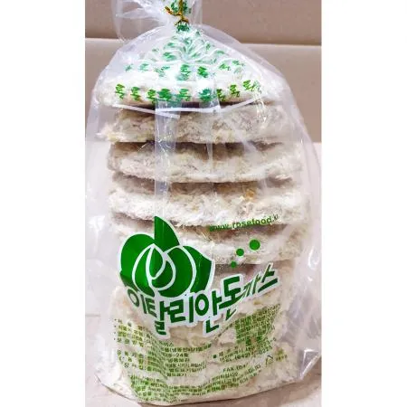 이탈리안치즈 돈까스(로즈식품 2K) 5개 식자재 업소용 대용량 성원 송림 돈까스 치즈 등심 치킨까스 아미고 이탈리안치즈 성원냉동 이미지