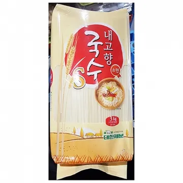 소면 국수((S) 내고향 대한제분 3K) 6개 식자재 업소용 대용량 구포 미락 청수 금성제 밀락원 복만네 소면 송어표 세트