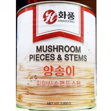 화풍 양송이 캔 2.8Kg 6개 식자재 업소용 대용량 화풍 명진무역 양송이 양송이캔 대용량 명진 반 슬라이스 대화엠피