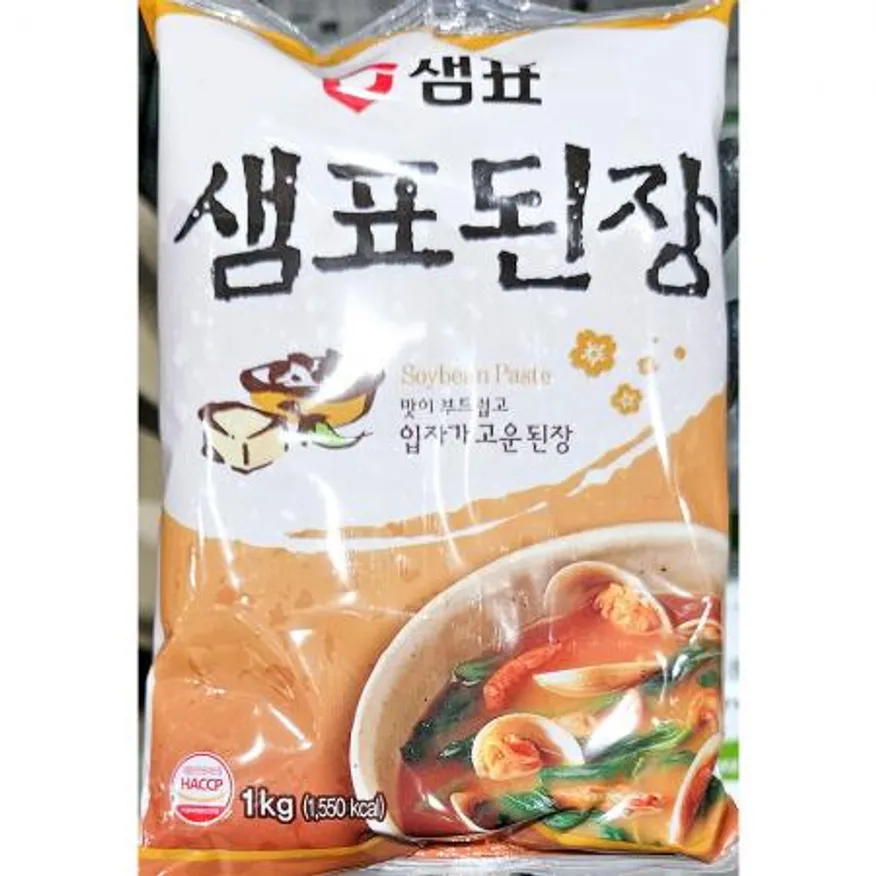 믹스된장(샘표 1K)X12 한식당 업소용 식자재 대용량 된장찌개 혼합된장 된장 샘표된장 장류 조미된장 이미지