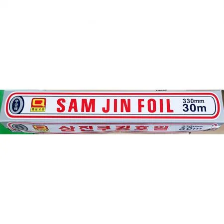 호일(삼진 330x30)X10개 알루미늄호일 주방호일 업소용호일 포장호일 음식포장 음식보관 요리호일 베이킹호일 삼진호일
