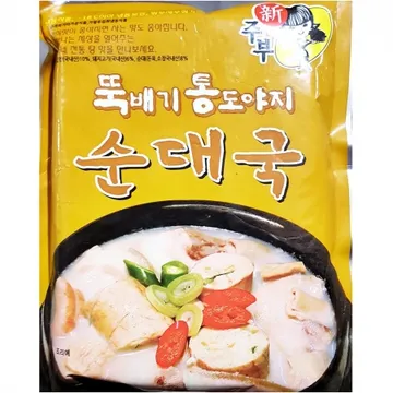 선미 뚝배기 순대국 600g 2개 식자재 업소용 대용량 고향 청목원 선봉 팔도 복만네 명가 선미 순대국 초원