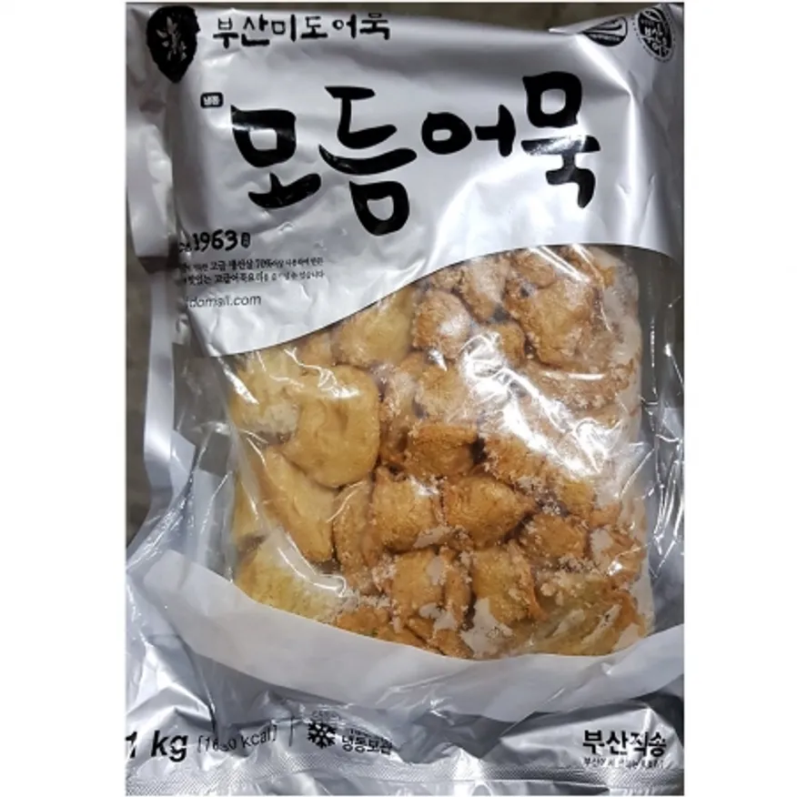 미도 종합어묵 1K 13개 식자재 업소용 대용량 대림 상천 미도 사조대림 해정 즉석식품 어묵 풍조 시로볼 이미지