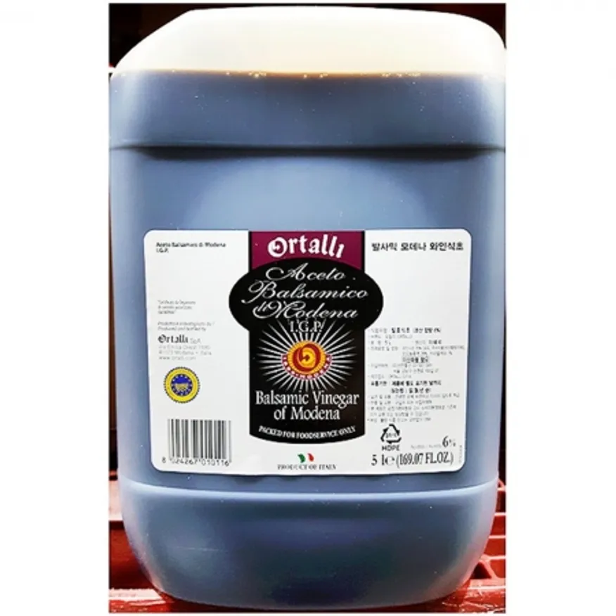 수입발사믹식초(선한 5L) 2개 식자재 업소용 대용량 레오나르디 주세페주스티 커클랜드 폰타나 올리타리아 코스트코 쥬세페 발베로 맹가졸리 이미지