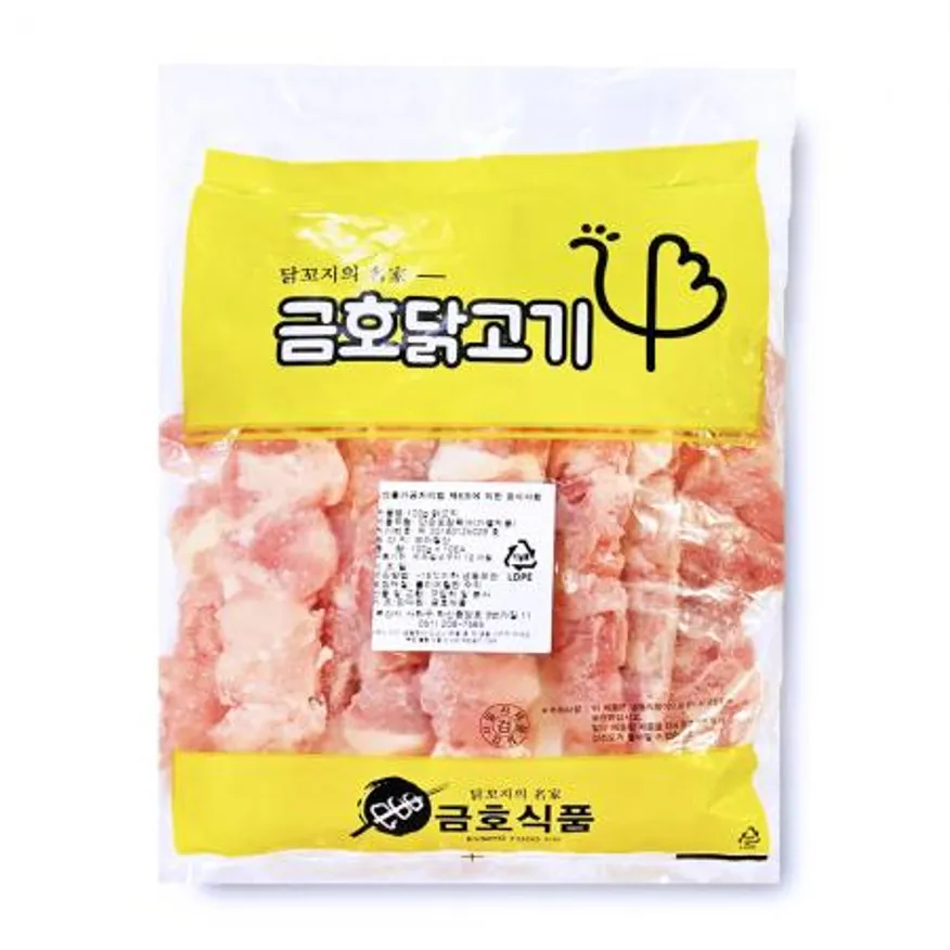 캠핑용 바베큐용 닭다리살 닭생꼬치 1kg(100gX10개) 닭다리살꼬치 캠핑용닭꼬치 바베큐닭꼬치 닭고기 업소용 대용량 식자재 요리재료 이미지