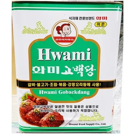 흰물엿(화미 14K) 1개 식자재 업소용 대용량 흰물엿 강남 대상 별표 화미 쉐프원 식자재