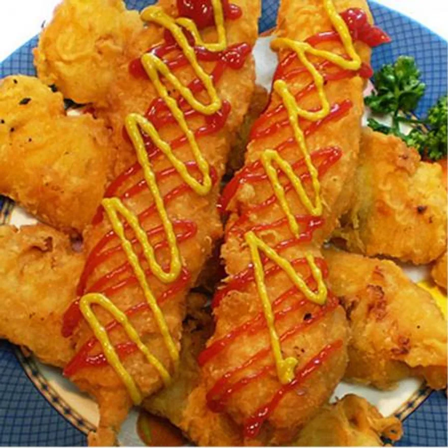 순살 치킨 후라이드 닭꼬치 1kg (100gX10개) 순살닭꼬치 후라이드닭꼬치 치킨닭꼬치 냉동닭꼬치 업소용 캠핑음식 분식재료 술안주 가정용 이미지