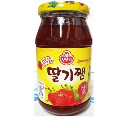딸기잼(병 오뚜기 500g) 빵재료 카페재료 식자재 가정용 디저트재료 딸기쨈 잼 오뚜기딸기잼