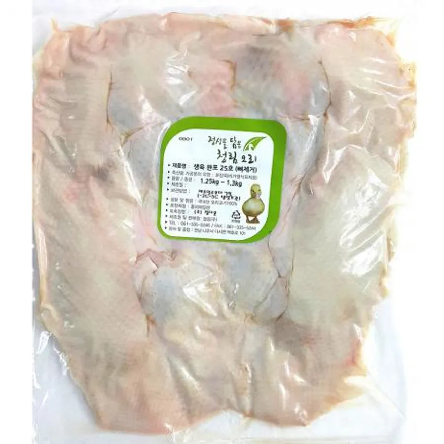 청림 오리 생육 완포 25호(1.25kg) 1개 식자재 업소용 대용량 청림 오리 오리로스 냉장 다 무항생제 인산가 오리롤 이미지