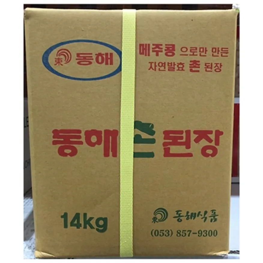 촌된장(동해 14k) 1개 식자재 업소용 대용량 촌된장 동해 제이큐 된장 식자재 동해식품 신세계몰 해찬들 강진향심씨 이미지
