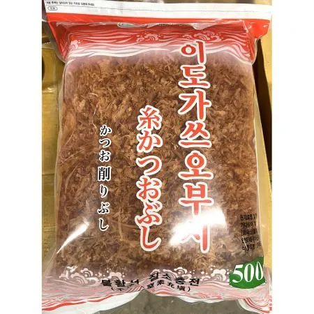 가쓰오부시(이엔푸드 이도 500g) 6개 식자재 업소용 대용량 이엔 부건 새마원 해울찬 하나 야마끼 식예원 가쓰오부시 이엔푸드