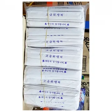 나무젓가락(종이 300입내외) 8개 식자재 업소용 대용량 나무젓가락 일회용 제이큐 위생 최고급 고급 주문제작 맛있으면 코멧