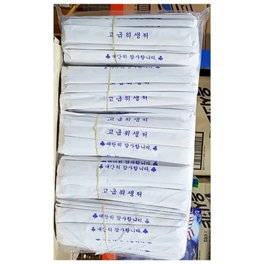 나무젓가락(종이 300입내외) 8개 식자재 업소용 대용량 나무젓가락 일회용 제이큐 위생 최고급 고급 주문제작 맛있으면 코멧 이미지