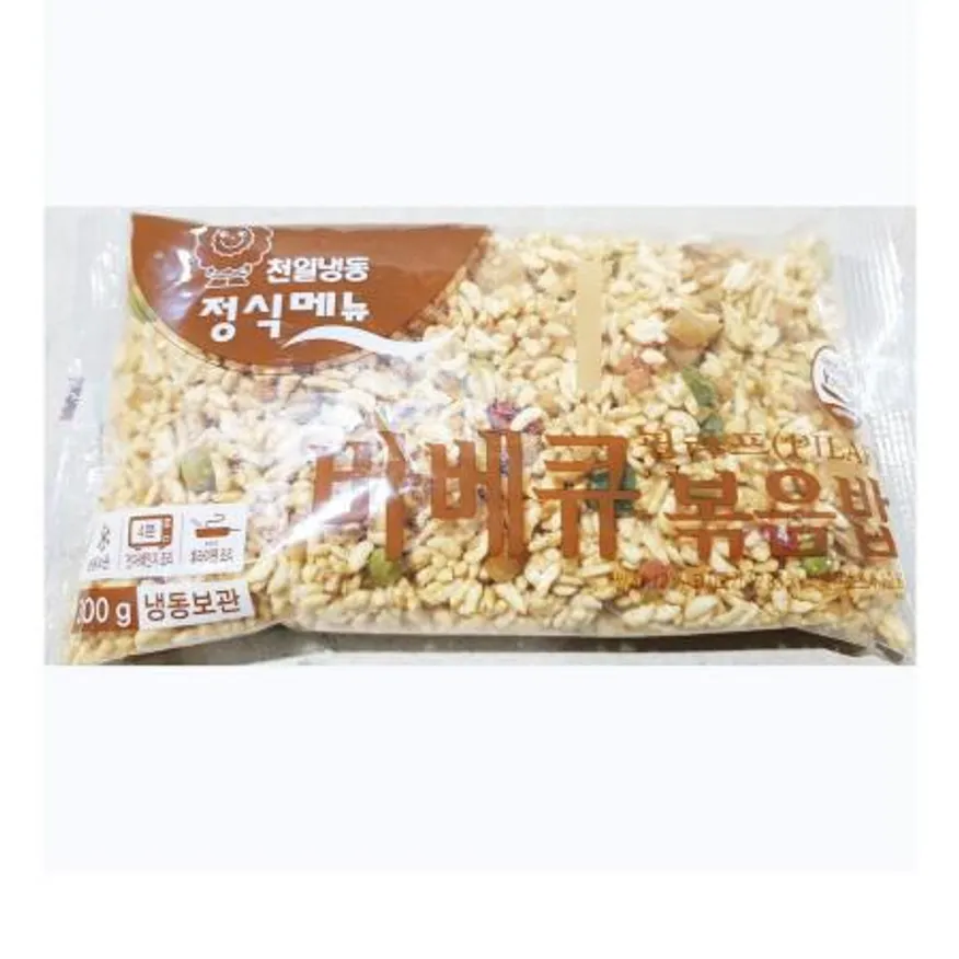 천일식품 바베큐볶음밥(300g) 1개 식자재 업소용 대용량 천일식품 볶음밥잘하는집 볶음밥 가오리무침 천일 야채볶음밥 천일냉동 냉동밥 햄야채 이미지