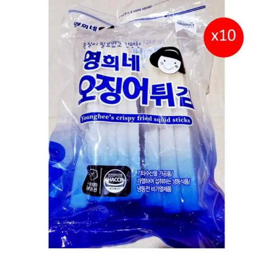 우리들 대왕오징어몸채(튀김용 700g) X10 튀김재료 해산물식자재 업소용오징어 대용량해산물 술안주재료 오징어몸통 냉동오징어 오징어튀김용 대왕오징어 오징어몸채 이미지
