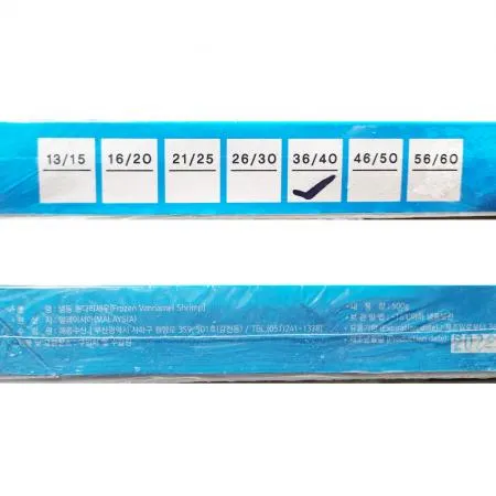 통새우 FO용 바나메이 40미 500g 10개 식자재 업소용 대용량 통새우 용 냉동 바나메이 새우 냉동수산물 수산물 이미지