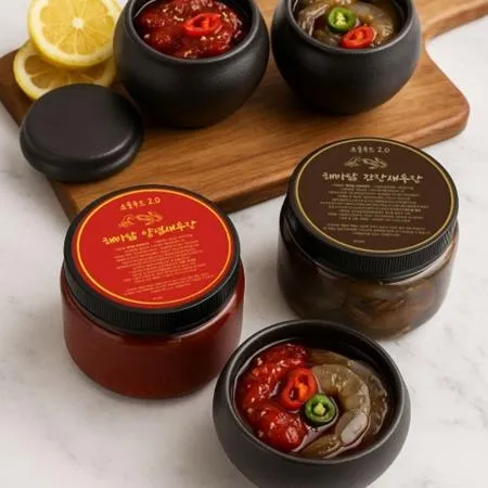 VDG 해바닮 양념새우장 250g+양념새우장 250g 이미지