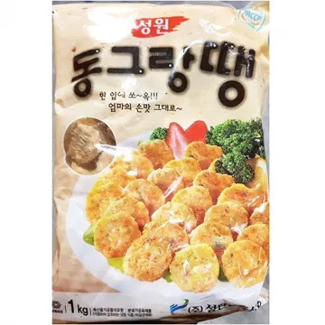 성원 동그랑땡 1K 10개 식자재 업소용 대용량 삼양 아미고 성원 씨밀레 대림 사조오양 성원냉동 한성기업