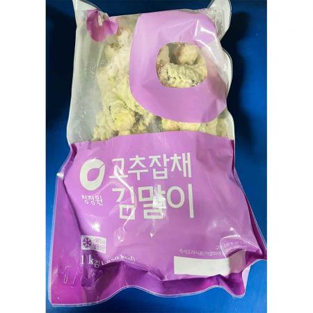 고추잡채김말이(대상1K(25g x40입) 8개 식자재 업소용 대용량 한성 푸르온 고추잡채 고추잡채김말이 롯데푸드 롯데 청정원 세미원 김말이