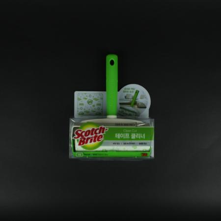 3M-테이프크리너 대형 본품 돌돌이 먼지 제거 머리카락 옷 업소용 청소 청소용품 애완동물 털 롤크리너