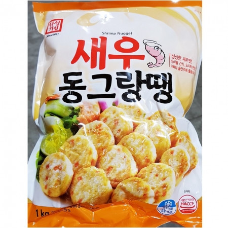 한성 새우동그랑땡 1K 1개 식자재 업소용 대용량 한성 한성기업 업소용 즉석식품 식자재 푸짐한 새우동그랑땡 제사 냉동 이미지