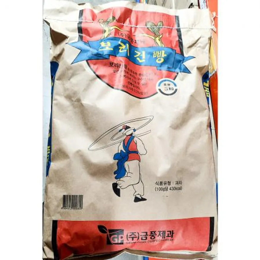 보리건빵(금풍 5K) 군납 비상식량 단체급식 간식 업소용 건빵 보리빵 옛날과자 휴대용 이미지