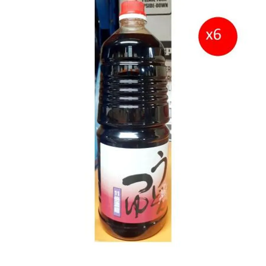 우동쯔유(유타카 1.8L)X6 식자재 업소용 일본요리 면요리 간장소스 쯔유 우동국물 일본간장 다시마간장 국물용소스 이미지