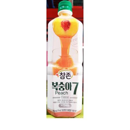 복숭아원액(참존식품 원액 835ml) 복숭아농축액 참존복숭아 음료재료 카페재료 업소용 에이드재료 복숭아시럽 과일청 홈카페