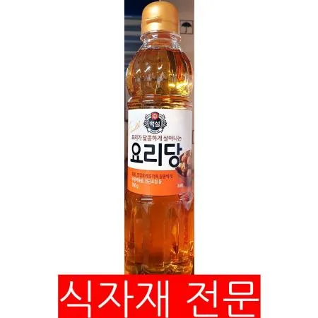 요리당(백설 700g) 물엿 설탕대체 감미료 식자재 업소용 대용량 조림요리 제과제빵 식당용