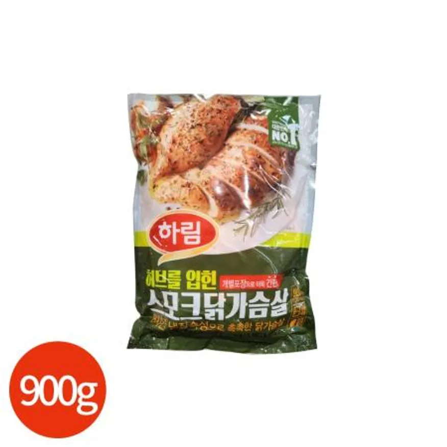 CL 하림 허브를 입힌 닭가슴살 900g 이미지