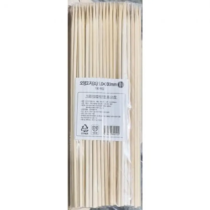 대나무 오뎅용 꽂이 30cm 100입 X50 꼬치 대나무꼬치 업소용꽂이 분식재료 포장마차용품 식당용품 일회용품 오뎅꽂이 나무꼬치 꼬치재료 이미지