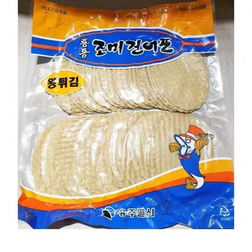 쥐포(용주 40미 400g) 1개 식자재 업소용 대용량 쥐포 조미 명태 먹태 튀김쥐포 인제먹태 아귀살포 손질먹태