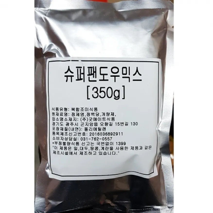 팬도우 인사이트 350g 1개 식자재 업소용 대용량 스크린도우믹스 팬도우 전분 태원 동원홈푸드 비쉐프 브래딩믹스 동원 대량 이미지