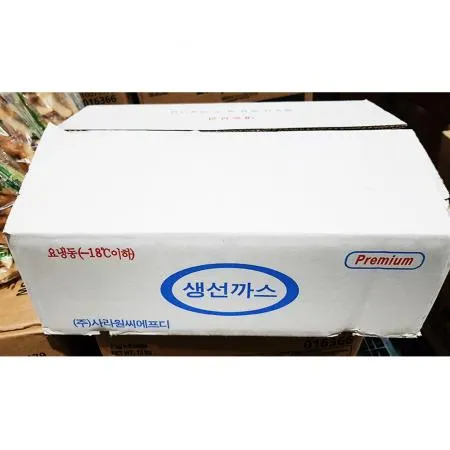 생선까스(사리원 벌크 60g 90개) 식자재 업소용 대용량 동원 한성기업 대림 오뚜기 랜시 생선까스 프리미어 가시제거연구소 통
