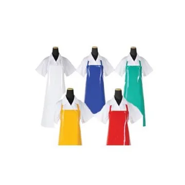 CQ-SA 양면 방수 위생 앞치마 목끈형 90x120cm 청색 1개 식자재 업소용 대용량 우레탄 양면 버클 네오 켐내화학 듀퐁 비멸균 켐 듀폰