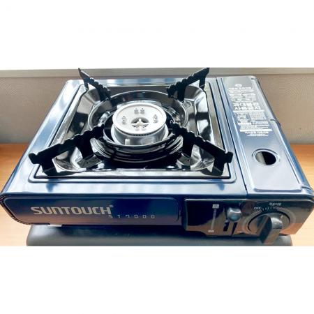 가스렌지(썬터치 검정 ) 휴대용가스렌지 가스버너 부탄가스렌지 캠핑버너 업소용가스렌지 식당용버너 테이블버너 조리용품