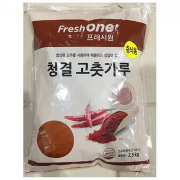 중식용고춧가루(FO 2.5k) 1개 식자재 업소용 대용량 중식 고운 중다데기용 예스러운 매운 짬뽕 오포원 진성