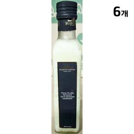 화이트트러플오일(셀렉티아 250ml) 6개 식자재 업소용 대용량 올리타리아 송로버섯 코스트코 송로버섯오일 주방용품 블랙트러플 올리브기름 오일 올리브 이미지