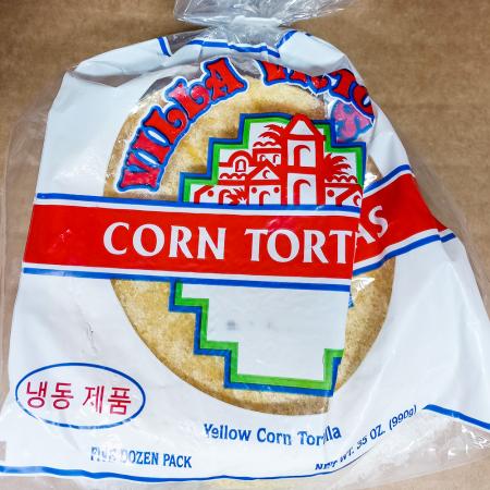 라레이나 콘또띠아 5~6인치 60장 990g X6 또띠아 멕시칸요리 식자재 업소용 대용량 샌드위치재료 옥수수또띠아 타코재료