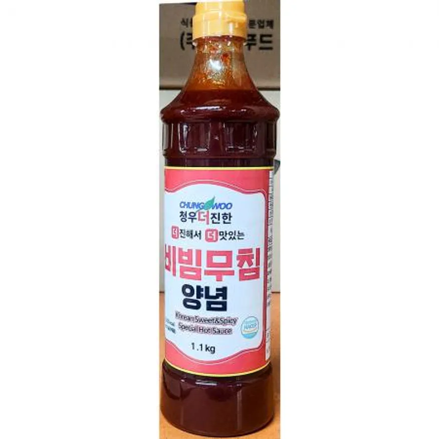 비빔무침양념(청우 1K) 청우양념 식자재 대용량 업소용 식당용 반찬가게 비빔장 무침장 만능양념 이미지