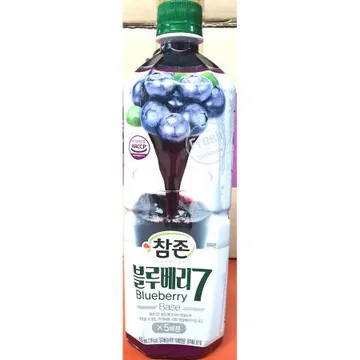 블루베리원액(참존식품 835ml) 1개 식자재 업소용 대용량 참존 무배 블루베리원액 음료베이스 블루베리 카페 차그림 포모나 기타