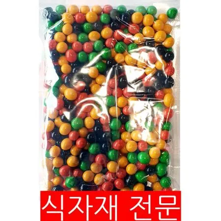 땅콩쵸코볼(1K) 1개 식자재 업소용 대용량 땅콩 땅콩초코볼 대용량 초코 진원 스톤 덴로쿠 마즈 맛있는