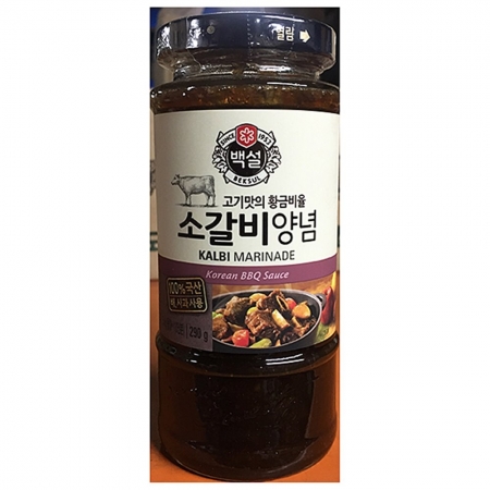 소갈비양념(백설 290g) 1개 식자재 업소용 대용량 백설 소갈비 오뚜기 청정원 소갈비양념 양념 소 제이큐 셀러허브 이미지