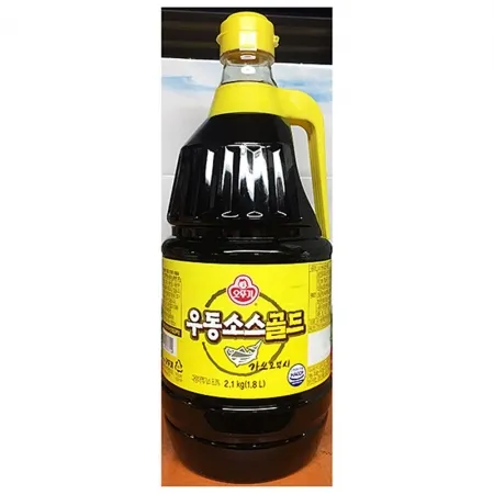 우동소스(오뚜기 2.1k) 오뚜기우동소스 우동육수 우동국물 우동다시 업소용 대용량 식자재 우동전문점 분식집