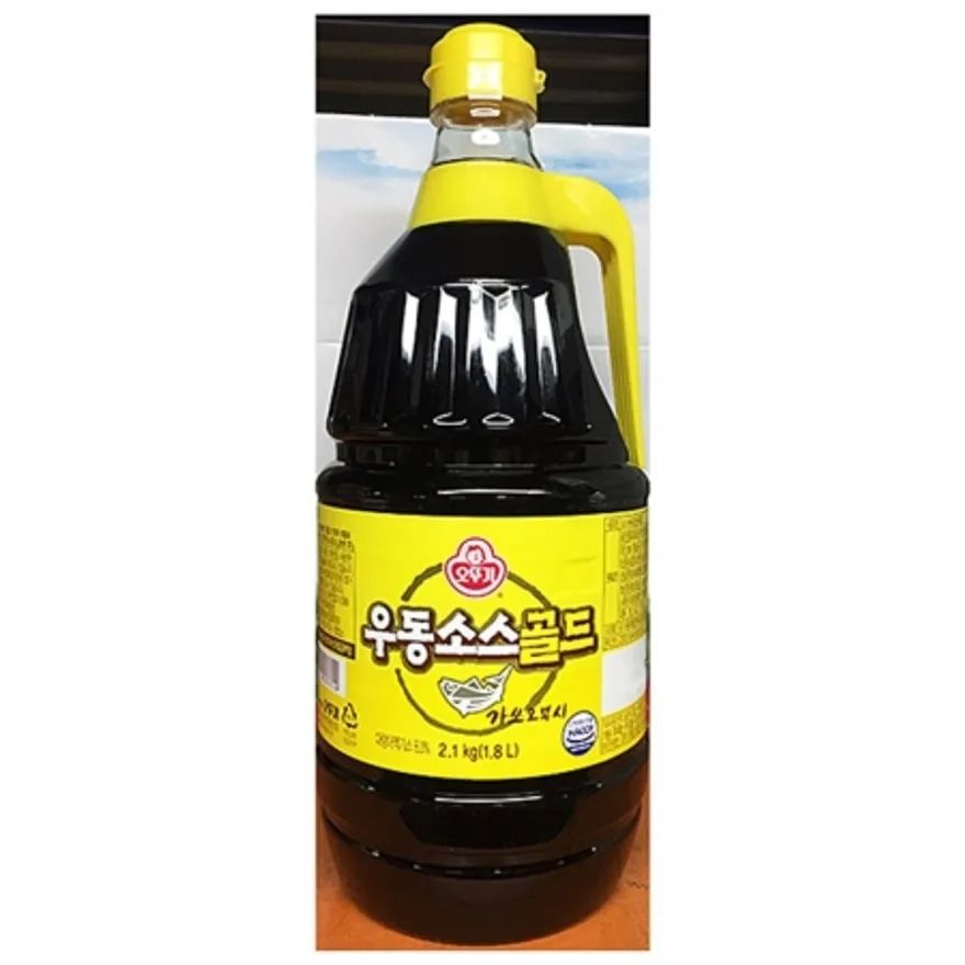 우동소스(오뚜기 2.1k) 오뚜기우동소스 우동육수 우동국물 우동다시 업소용 대용량 식자재 우동전문점 분식집 이미지