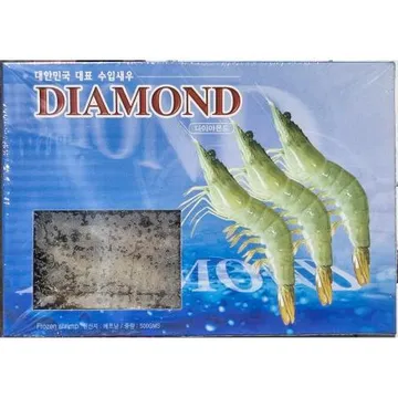 통새우 FO용 바나메이 20미 500g 1개 식자재 업소용 대용량 새우 자숙 칵테일새우 골든피트 다이아몬드 생 진보 용 훈훈