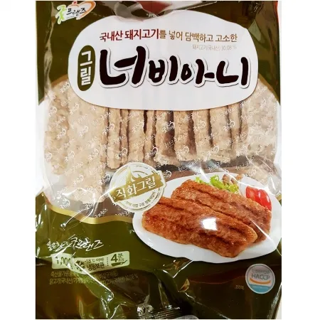 굿프랜즈 너비아니(1K) 업소용 식자재 대용량 냉동식품 한식반찬 소고기 떡갈비 식당 단체급식