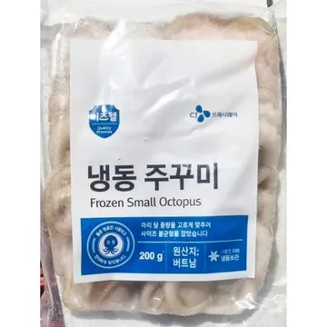 이츠웰 주꾸미 홀 6미 200g 10개 식자재 업소용 대용량 이츠웰 냉동 냉동수산물 대왕 주꾸 비조리 주 쭈꾸미 주꾸미